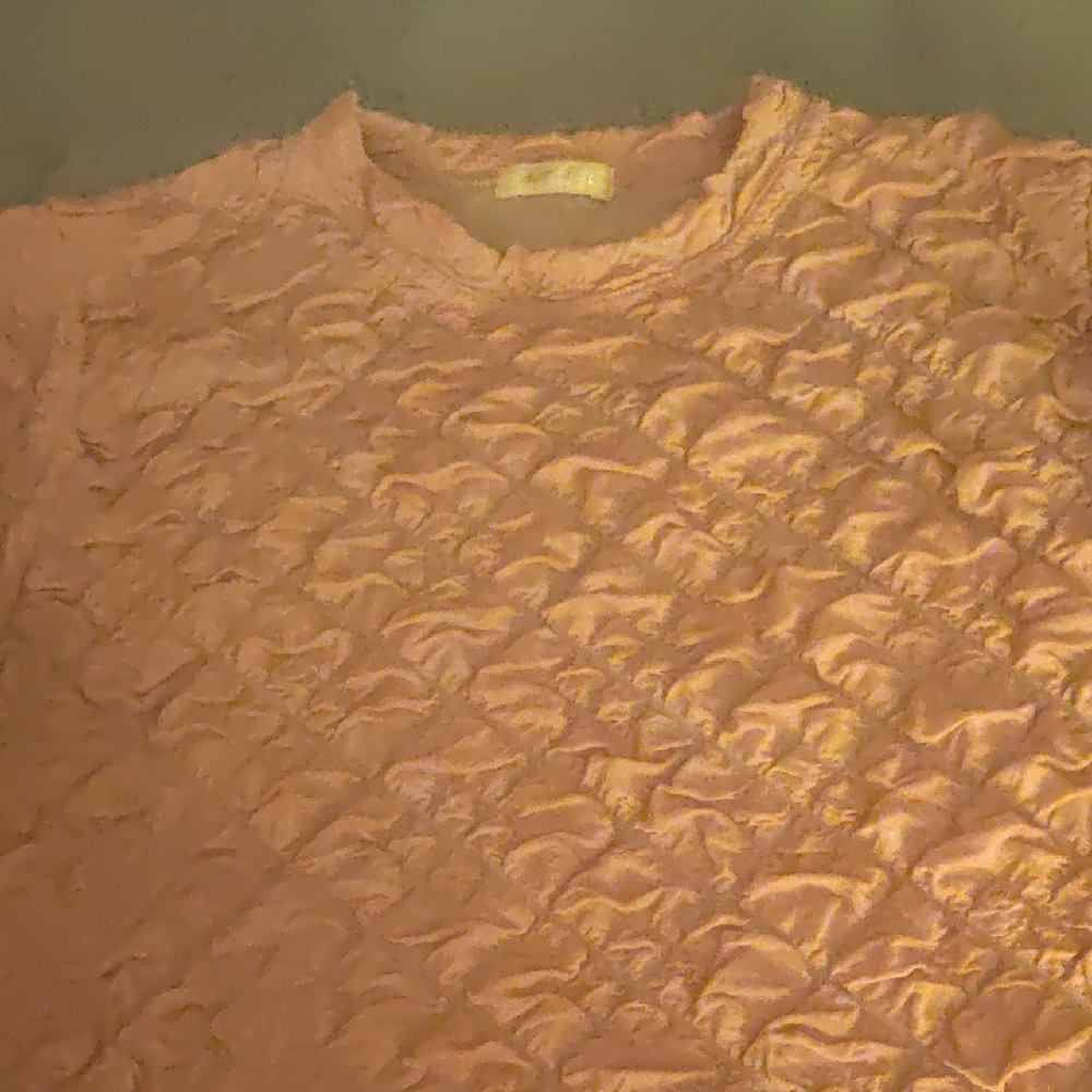 Bell Made Textured Pink Top